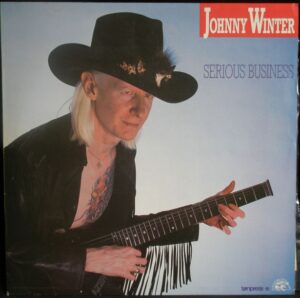 JOHNNY WINTER –  SERIOUS BUSINESS (LP)
