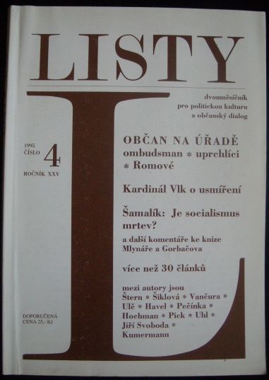 listy95_4 LISTY XXV/4