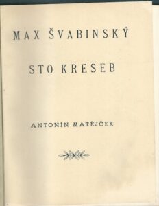 MAX ŠVABINSKÝ – STO KRESEB