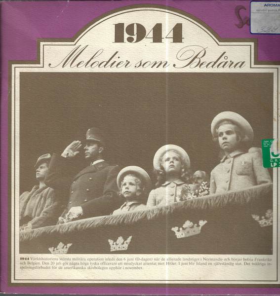 MELODIER SOM BEDARA 1944 LP deska