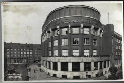 MOR. OSTRAVSKÁ SPOŘITELNA pohlednice