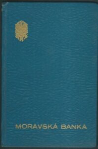 MORAVSKÁ BANKA – VKLADNÍ KNÍŽKA
