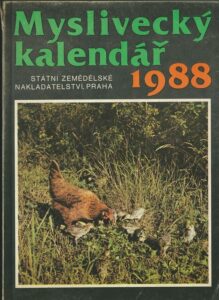 MYSLIVECKÝ KALENDÁŘ 1988 kalendář