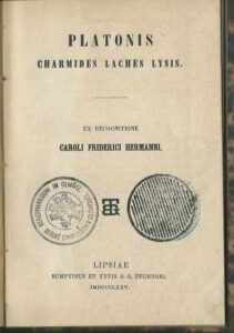 PLATONIS CHARMIDES LACHES LYSIS