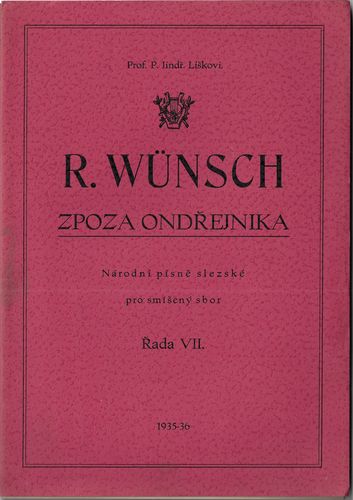 rwunschzpoza R. WÜNSCH – ZPOZA ONDŘEJNIKA – Rudolf Wünsch