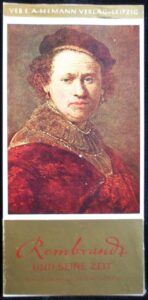 REMBRANDT UND SEINE ZEIT kalendář