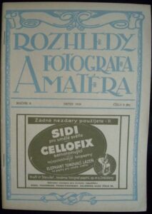ROZHLEDY FOTOGRAFA AMATÉRA 1928/8