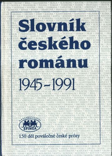 SLOVNÍK ČESKÉHO ROMÁNU – detail 1