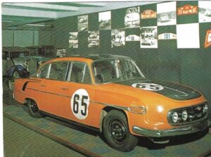 SOUTĚŽNÍ VŮZ TATRA 2-603-B5 pohlednice