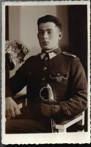 STARÁ FOTOGRAFIE: VOJÁK S ŠAVLÍ pohlednice