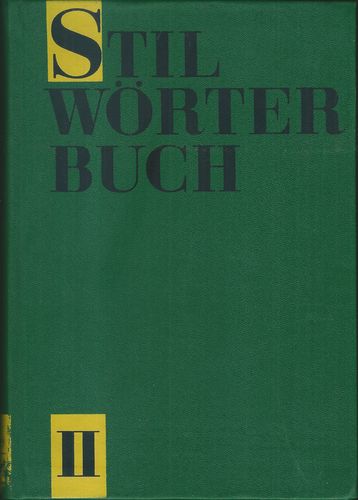 STILWÖRTERBUCH A-Z – detail 1