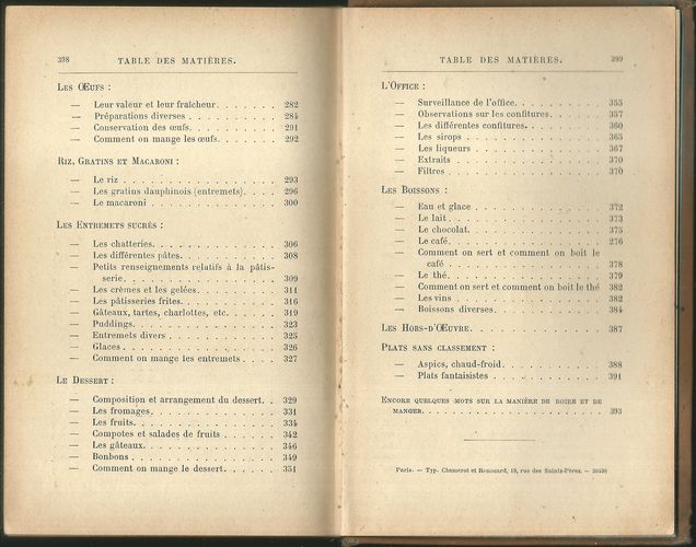 TRADITIONS CULINAIRES – detail 4