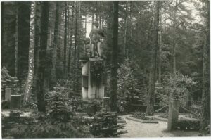WALDFRIEDHOF d. STADT HAIDA pohlednice