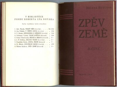 ZPĚV ZEMĚ – Helena Rudlová