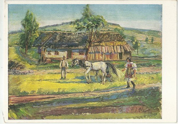 A. J. ALEX: ZE SLOVÁCKA pohlednice