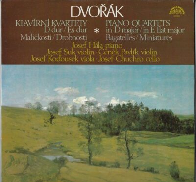 ANTONÍN DVOŘÁK – KLAVÍRNÍ KVARTETY, MALIČKOSTI, DROBNOSTI LP deska