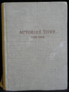 AUTORSKÉ ŠIFRY V ČESKÝCH ČASOPISECH 1959-1964