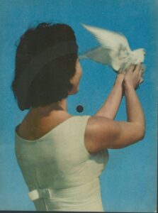 BÍLÁ HOLUBĚNKA fonopohlednice