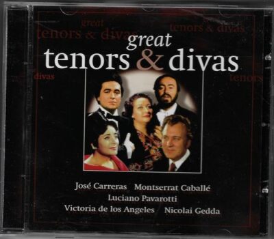 CD GREAT TENORS & DIVAS