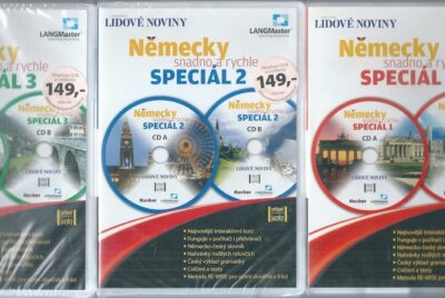 CD NĚMECKY SNADNO A RYCHLE SPECIÁL 1, 2, 3