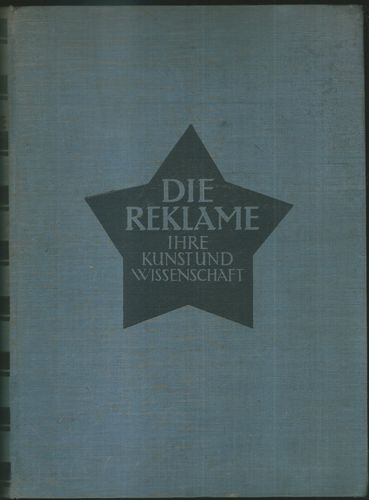dierek DIE REKLAME – IHRE KUNST UND WISSENSCHAFT – Josef Kohler