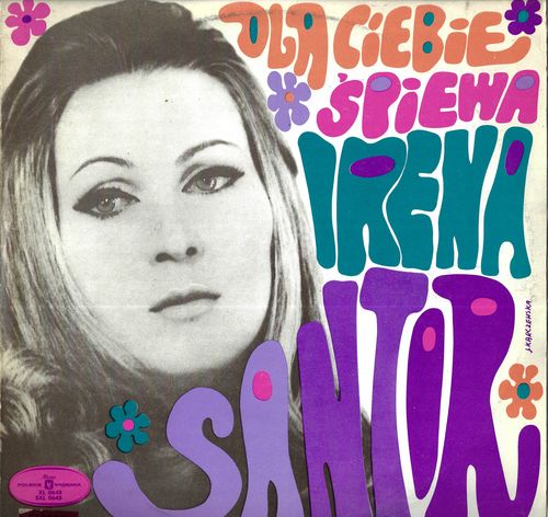 DLA CIEBIE ŚPIEWA IRENA SANTOR LP deska