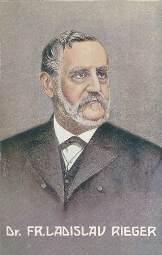 frladislavrieger DR. FR. LADISLAV RIEGER pohlednice