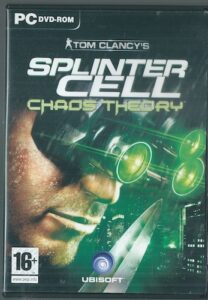 DVD TOM CLANCYS SPLINTER CELL CHAOS THEORY