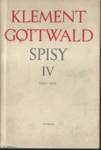 KLEMENT GOTTWALD – SPISY IV