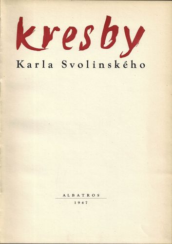 KRESBY KARLA SVOLINSKÉHO – detail 2