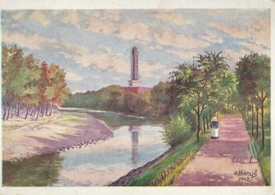 MÄHR. OSTRAU: AM WEG ZUM NEUEN RATHAUS pohlednice