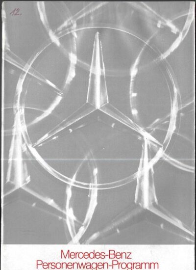 MERCEDES-BENZ – PERSONENWAGEN-PROGRAM