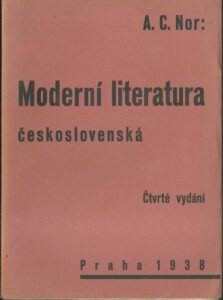 MODERNÍ LITERATURA ČESKOSLOVENSKÁ