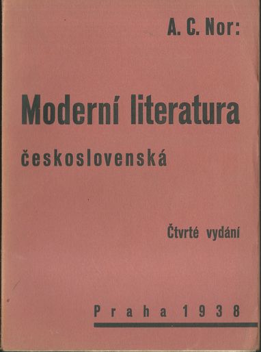 MODERNÍ LITERATURA ČESKOSLOVENSKÁ