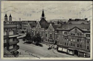 MOR. OSTRAVA – NÁDRAŽNÍ TŘÍDA: NĚM. DŮM pohlednice