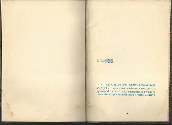 NEBE V BESKYDÁCH – detail 1