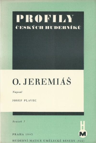O. JEREMIÁŠ – Josef Plavec
