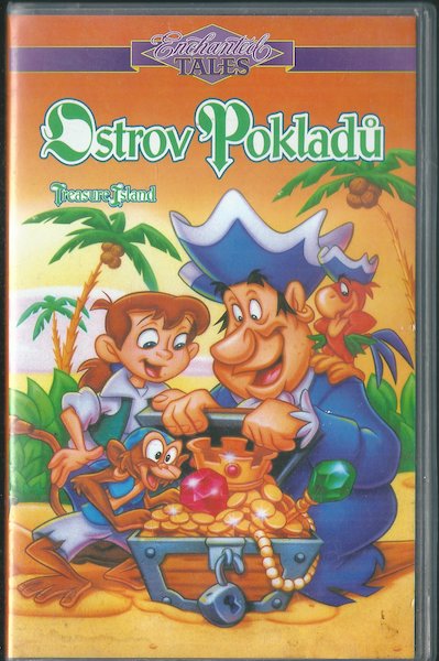 vhsostrovpokl OSTROV POKLADŮ VHS kazeta
