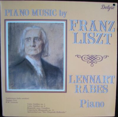 PIANO MUSIC BY FRANZ LISZT LP deska