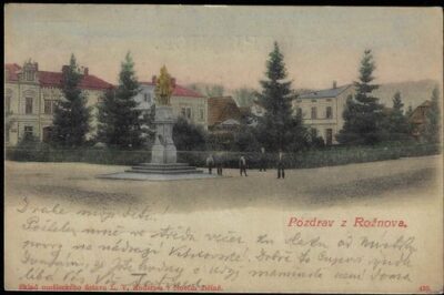 POZDRAV Z ROŽNOVA pohlednice