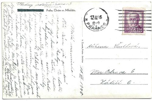 PRAHA – CHRÁM SV. MIKULÁŠE – detail 1