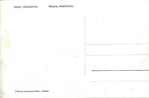 PRAHA – HRADČANY pohlednice