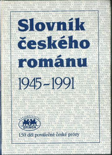 SLOVNÍK ČESKÉHO ROMÁNU – detail 2