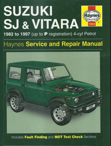 SUZUKI SJ SERIES & VITARA – SERVICE AND REPAIR MANUAL