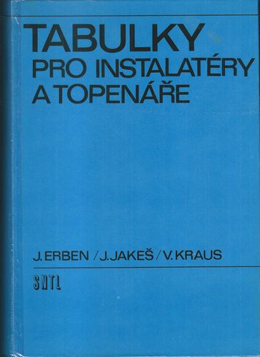 tablkprinstlatopn TABULKY PRO INSTALATÉRY A TOPENÁŘE