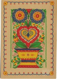 VELIKONOČNÍ MOTIV pohlednice