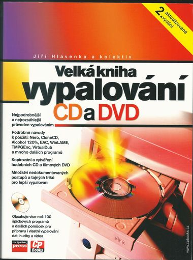 VELKÁ KNIHA VYPALOVÁNÍ CD A DVD – detail 1