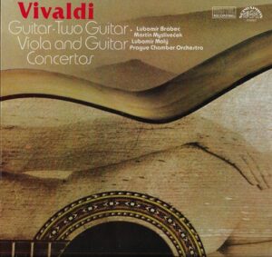 VIVALDI – GUITAR, TWO GUITAR, VIOLA AND GUITAR CONCERTOS (LP)