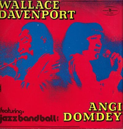 WALLACE DAVENPORT, ANGI DOMDEY FEATURING JAZZ BAND BALL LP deska