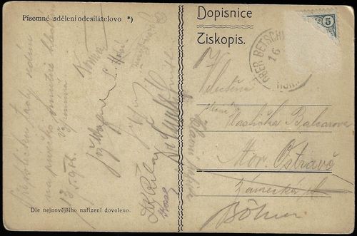 Z RADHOŠŤSKÝCH BESKYD - POD VRCHOLEM KNĚHYNĚ (1208 M.) – detail 1